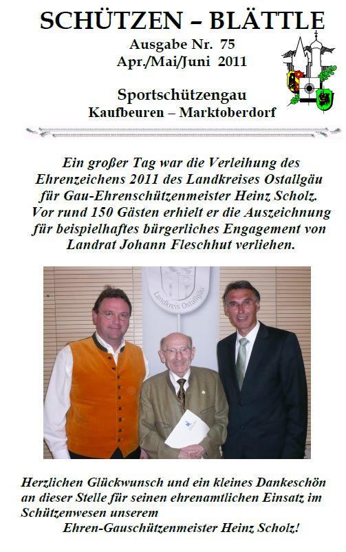 Schützenblättle Ausgabe 75